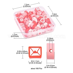 100Pcs Handmade Polymer Clay Beads&nbsp;CLAY-YW0001-66