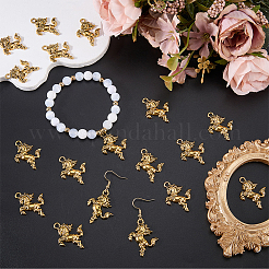 60Pcs Tibetan Style Alloy Pendants&nbsp;FIND-SC0023-40