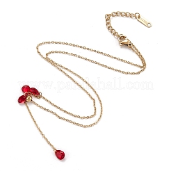 304 Stainless Steel Pendant Necklaces&nbsp;STAS-A049-25