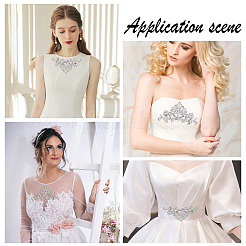 Rhinestone & Plastic Beaded Appliques&nbsp;DIY-WH0325-41