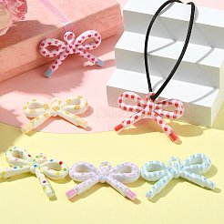 30Pcs 6 Colors Opaque Printed Acrylic Pendants&nbsp;MACR-FS0002-45