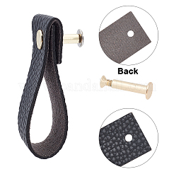 Imitation Leather Cabinet Handle Pull Knob&nbsp;DIY-WH0258-81A