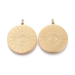 Ion Plating(IP) 304 Stainless Steel Pendants&nbsp;STAS-F256-039G