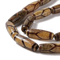 Tibetan Style dZi Beads Strands&nbsp;G-A024-01T