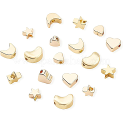 48Pcs Brass Beads&nbsp;KK-BC0007-24