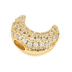 Brass Micro Pave Cubic Zirconia Pendants&nbsp;RB-CBAB488-04G-01
