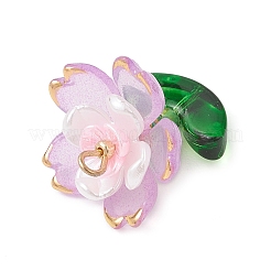 Transparent Acrylic Pendants&nbsp;PALLOY-MZ00823