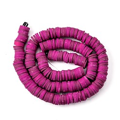 Handmade Polymer Clay Beads Strands&nbsp;CLAY-R089-8mm-Q027