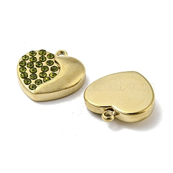 Real 14K Gold Plated 304 Stainless Steel Charms&nbsp;STAS-L022-063G-01