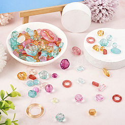 100G Transparent Acrylic Beads&nbsp;MACR-TA0001-54