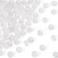 100Pcs 5 Styles Transparent Acrylic Beads&nbsp;OACR-TA0003-48C