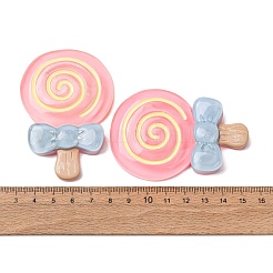 Transparent Resin Imitation Food Cabochons&nbsp;RE-CBAE980-09A