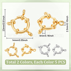 304 Stainless Steel Spring Ring Clasps&nbsp;STAS-UN0010-66