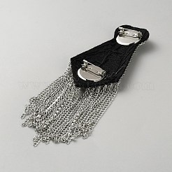 Fashionable Tassel Epaulettes&nbsp;DIY-WH0622-343B-P