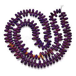 Electroplated Synthetic Non-magnetic Hematite Beads Strands&nbsp;G-T139-65D