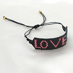 Miyuki Seed Braided Bead Bracelet&nbsp;BJEW-Z013-11