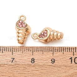 Alloy Rhinestone Pendants&nbsp;RB-CBAA597-01G