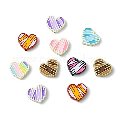 14Pcs 7 Colors Alloy Enamel Beads&nbsp;ENAM-CJ0007-15
