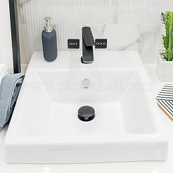 2Pcs Acrylic Cold and Hot Water Signs&nbsp;AJEW-WH0270-332