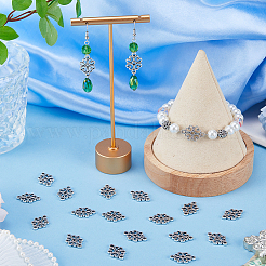 100Pcs Tibetan Style Connector Charms&nbsp;TIBE-SC0007-13