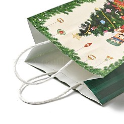 Christmas Nutcracker Kraft Paper Bags&nbsp;ABAG-B006-03B