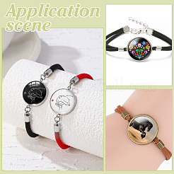DIY Suede Bracelet Making Kits&nbsp;DIY-ME0001-27