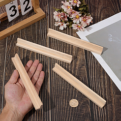 8Pcs Pine Wood Base&nbsp;WOCR-WR0001-03