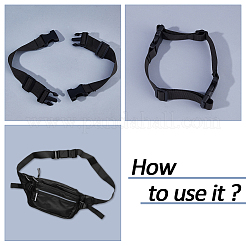 Nylon Multi-functional Outdoor Waist Bag Extension Strap&nbsp;AJEW-WH0609-815A
