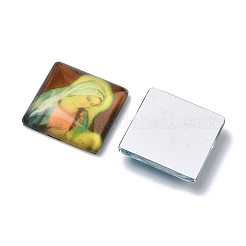 Mixed Style Photo Pattern Glass Cabochons&nbsp;GGLA-X0005