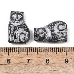 Czech Pressed Glass Beads&nbsp;GLAA-I061-02B
