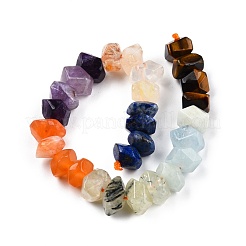 Natural Mixed Gemstone Beads Strands&nbsp;G-N327-05