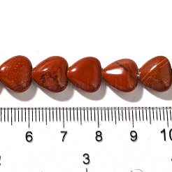 Natural Red Jasper Beads Strands&nbsp;G-R190-10mm-57