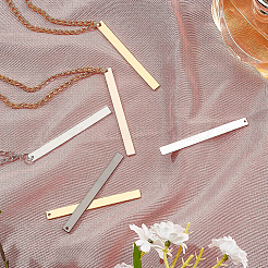 40Pcs 5 Colors Brass Big Pendants&nbsp;KK-BC0002-20