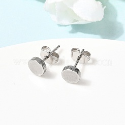 304 Stainless Steel Stud Earrings&nbsp;EJEW-L309-01A-P