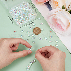 200Pcs Transparent Glass Beads&nbsp;GGLA-BBC0001-01