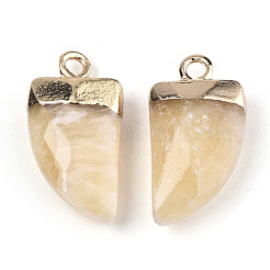 Natural Topaz Jade Pendants&nbsp;G-N326-57H
