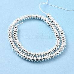 Electroplate Non-magnetic Synthetic Hematite Beads Strands&nbsp;G-L485-06C-S