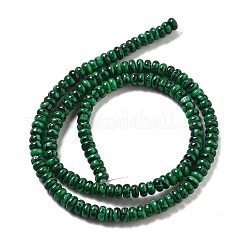 Synthetic Malachite Beads Strands&nbsp;G-K343-C15-01