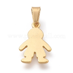 304 Stainless Steel Pendant Cabochon Setting for Enamel&nbsp;STAS-O138-12G