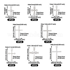 32Pcs 8 Styles Religion Themed Alloy Pendants&nbsp;FIND-TA0002-56