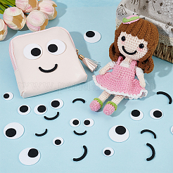 120Pcs 3 Styles Mouth Felt Crafts&nbsp;FIND-PH0059-87