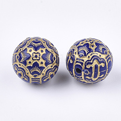 Plating Acrylic Beads&nbsp;X-PACR-T001-08A