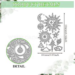 Carbon Steel Cutting Dies Stencils&nbsp;DIY-WH0309-1953