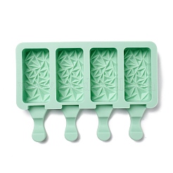 Food Grade DIY Rectangle Ice-cream Silicone Molds&nbsp;DIY-D062-06A
