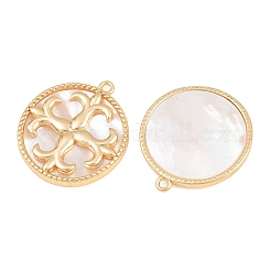 Brass & Natural Shell Pendants&nbsp;SH-CBA7BFE-02B-G