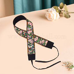 Ethnic Cotton Flower Embroidery Waist Belts for Women&nbsp;AJEW-WH20098-123