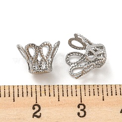 Non-Tarnish 316 Surgical Stainless Steel Bead Caps&nbsp;X-STAS-Q310-09A-P