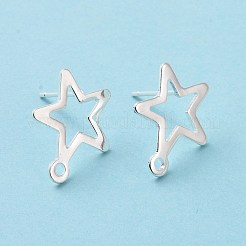 201 Stainless Steel Stud Earring Findings&nbsp;STAS-K241-08S