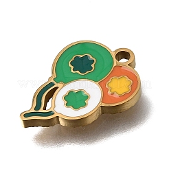 304 Stainless Steel Enamel Pendants&nbsp;SA-CBAA2E4-01C-G
