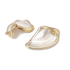 Brass & Natural Shell Pendants&nbsp;SH-CBA27C9-09